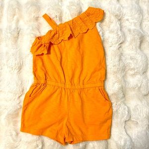 Cat & Jack Asymmetrical Romper 18M